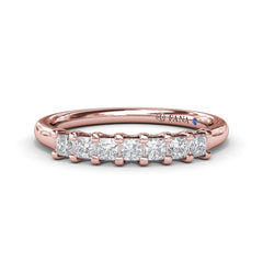 Princess Cut Diamond Wedding Band