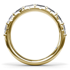 Baguette Diamond Wedding Band