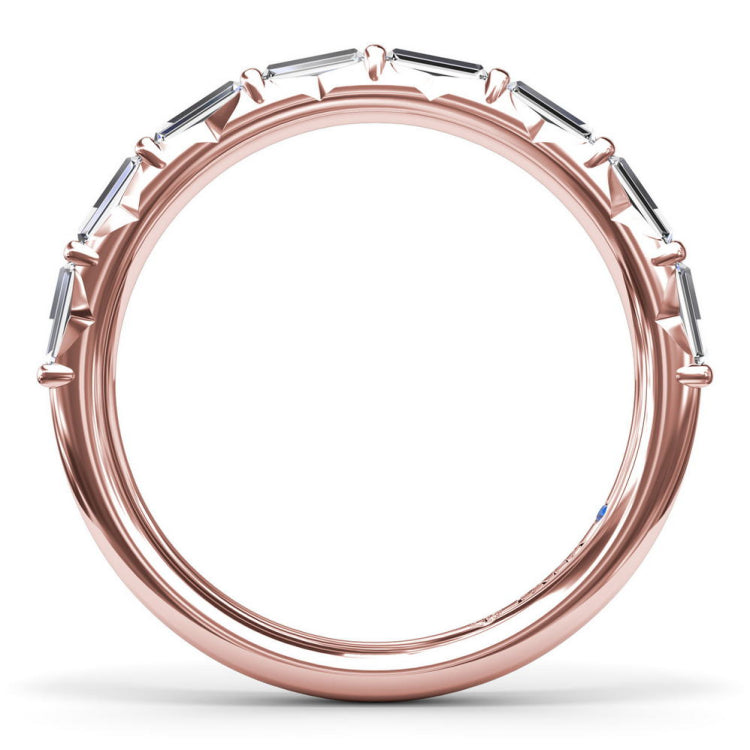 Baguette Diamond Wedding Band