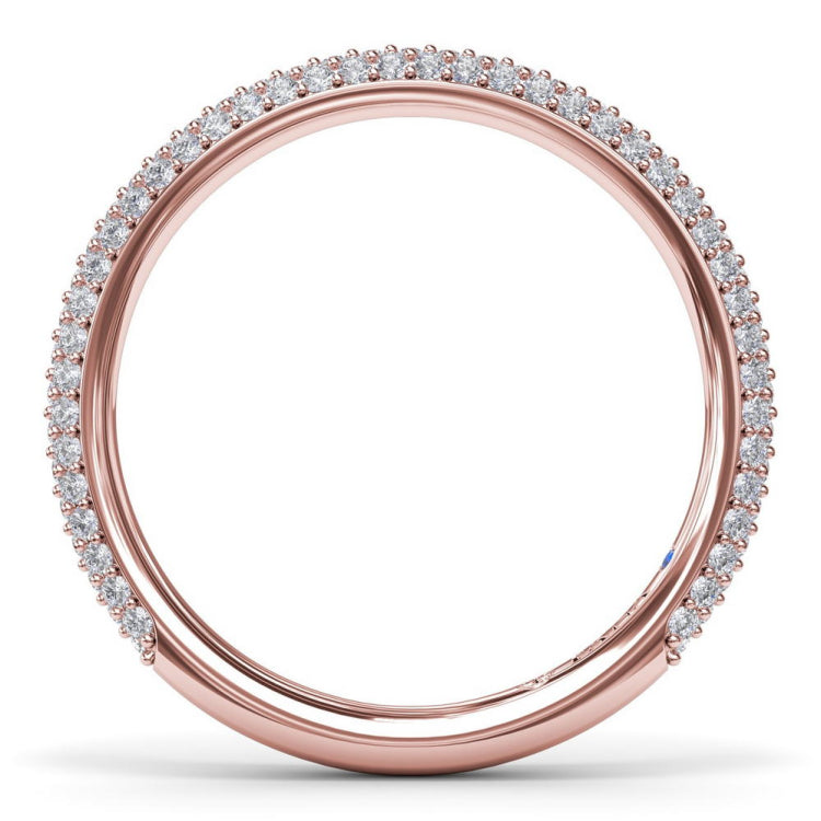Pavé Diamond Wedding Band