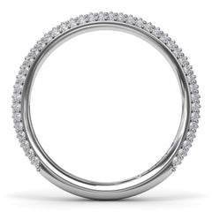 Pavé Diamond Wedding Band