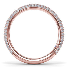 Pavé Diamond Wedding Band