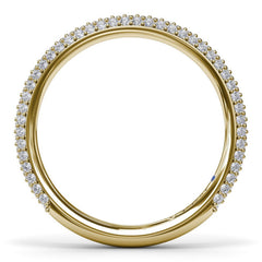 Pavé Diamond Wedding Band