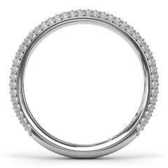 Pavé Diamond Wedding Band