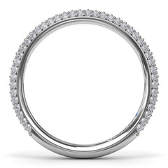 Pavé Diamond Wedding Band