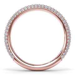 Pavé Diamond Wedding Band