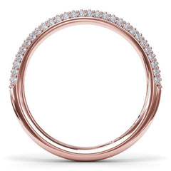 Pavé Diamond Wedding Band