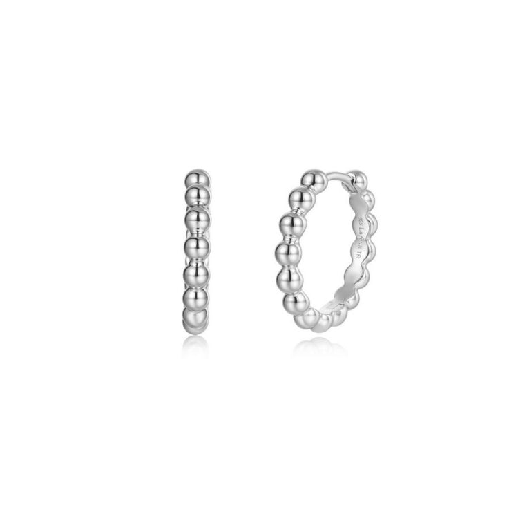 Lumina Beaded Statement Huggies