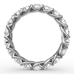 2.88ct Woven Eternity Band 