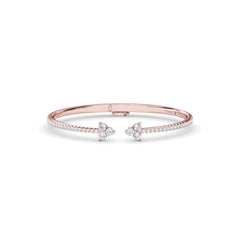 Diamond Trio Bangle 