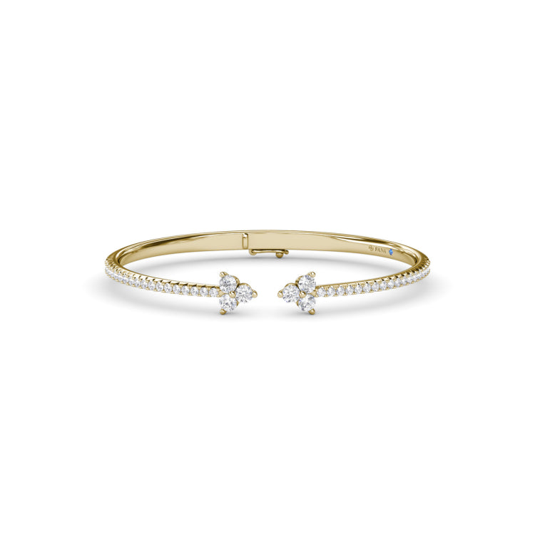 Diamond Trio Bangle 