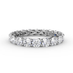 2.54ct Woven Eternity Band 