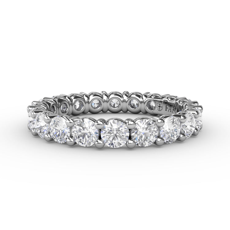2.05ct Shared Prong Eternity Band 