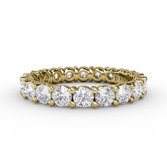 2.05ct Shared Prong Eternity Band 