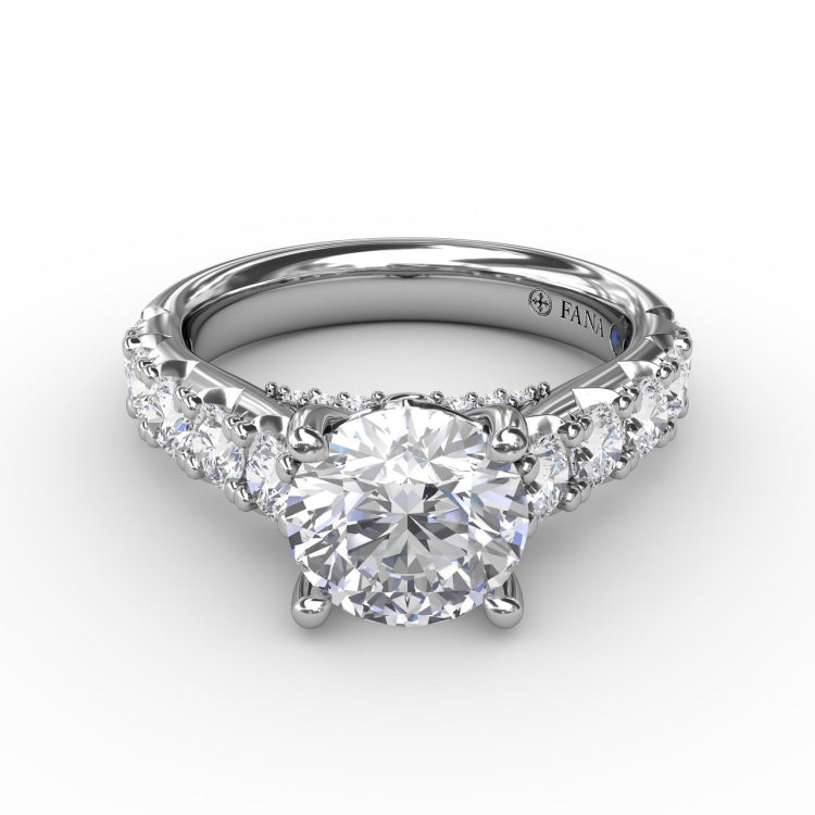 Classic Round Diamond Solitaire Engagement Ring