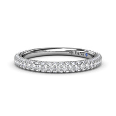 PavÃ© Diamond Wedding Band 