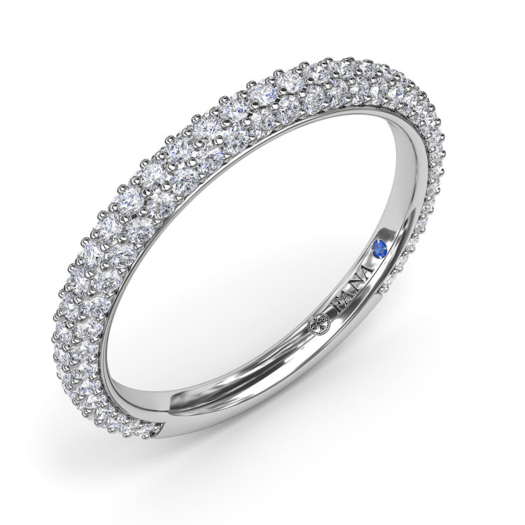 PavÃ© Diamond Wedding Band 
