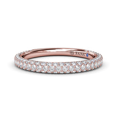 PavÃ© Diamond Wedding Band 