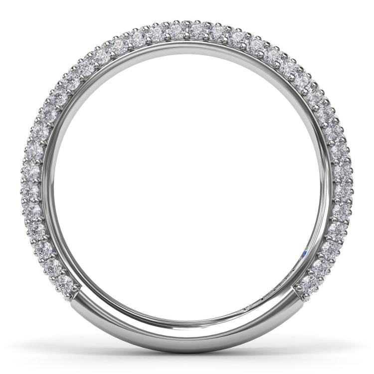 PavÃ© Diamond Wedding Band 