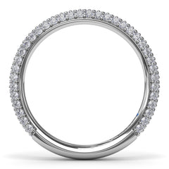PavÃ© Diamond Wedding Band 