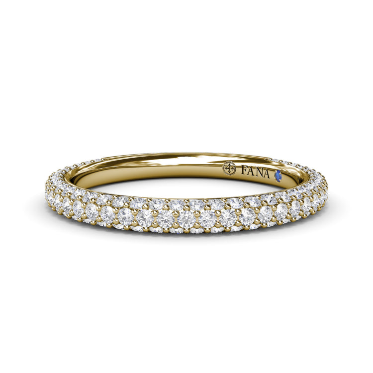 PavÃ© Diamond Wedding Band 