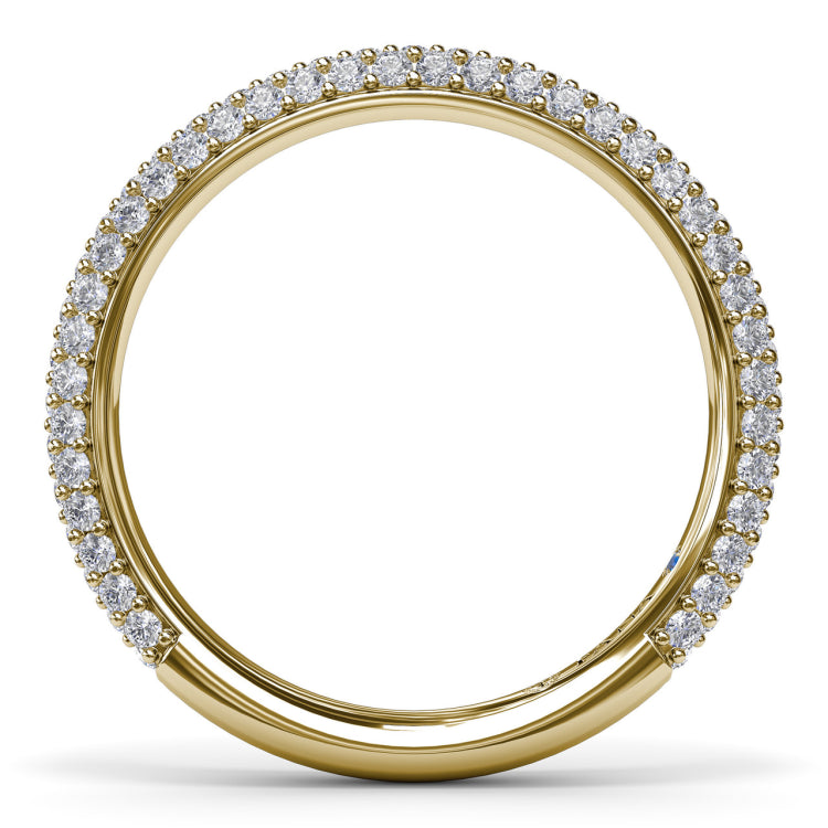 PavÃ© Diamond Wedding Band 