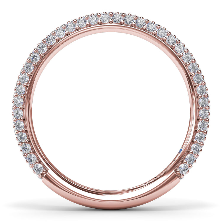 PavÃ© Diamond Wedding Band 