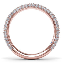 PavÃ© Diamond Wedding Band 