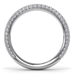 PavÃ© Diamond Wedding Band 