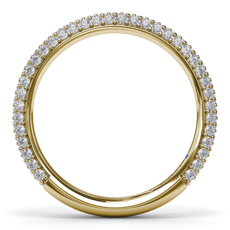 PavÃ© Diamond Wedding Band 