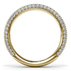 PavÃ© Diamond Wedding Band 