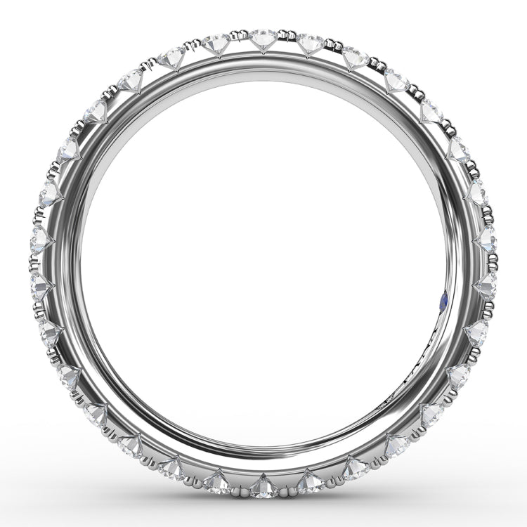 Chunky Pave Diamond Anniversary Band