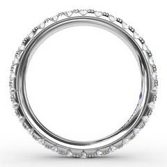 Chunky Pave Diamond Anniversary Band