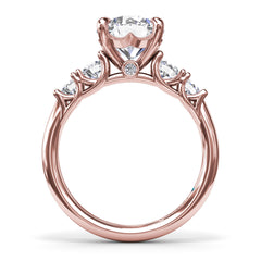 Bold and Beautiful Diamond Engagement Ring 