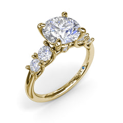 Bold and Beautiful Diamond Engagement Ring 
