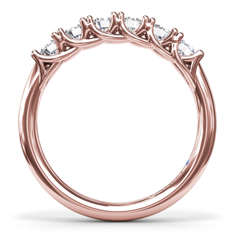 Bold and Beautiful Diamond Wedding Band 