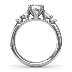 Strong and Striking Diamond Engagement Ring 