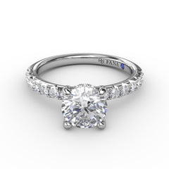 Quintessential Diamond Engagement Ring 