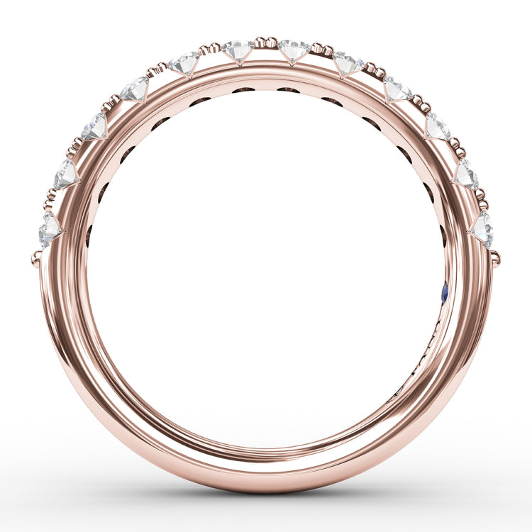 Pave Diamond Anniversary Band