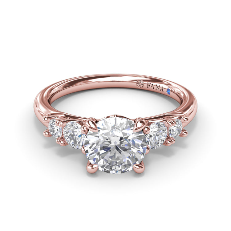 Strong and Striking Diamond Engagement Ring 