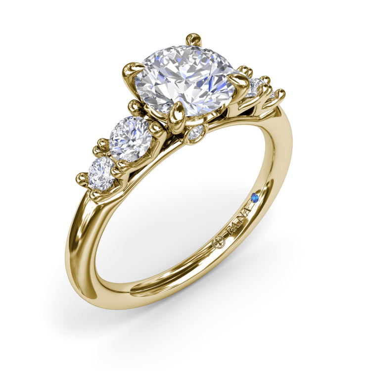 Strong and Striking Diamond Engagement Ring 