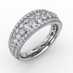 Strong and Striking Diamond Engagement Ring 