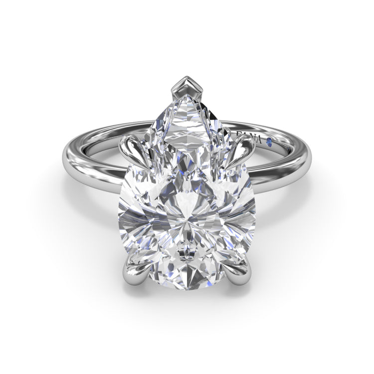Five Prong Engagement Ring 