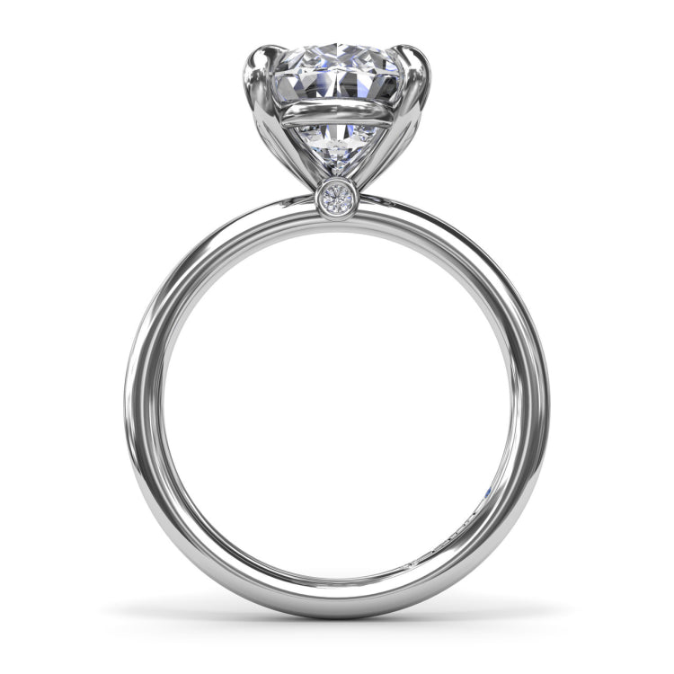 Five Prong Engagement Ring 