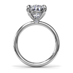 Five Prong Engagement Ring 