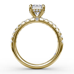 Quintessential Diamond Engagement Ring 