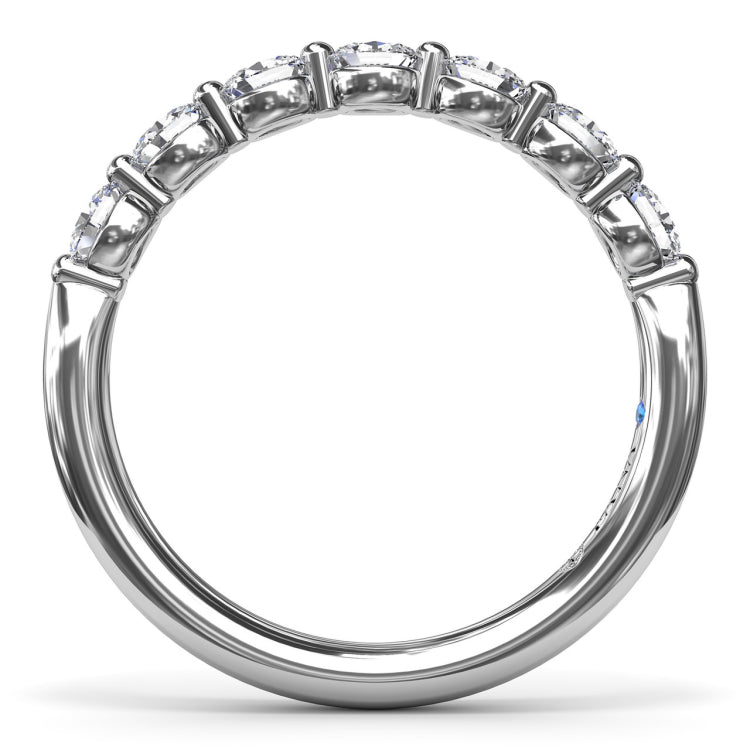 Angelic Oval Diamond Band