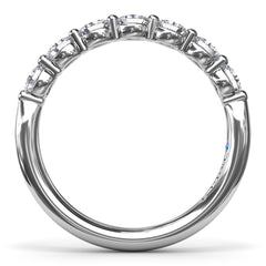 Angelic Oval Diamond Band