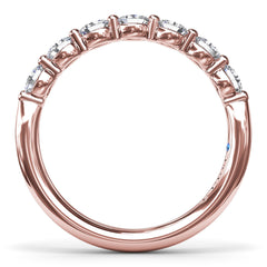 Angelic Oval Diamond Band