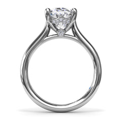 Sparkling Solitaire Diamond Engagement Ring 
